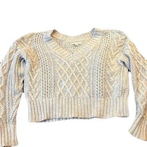 American eagle sweater grey small/petite